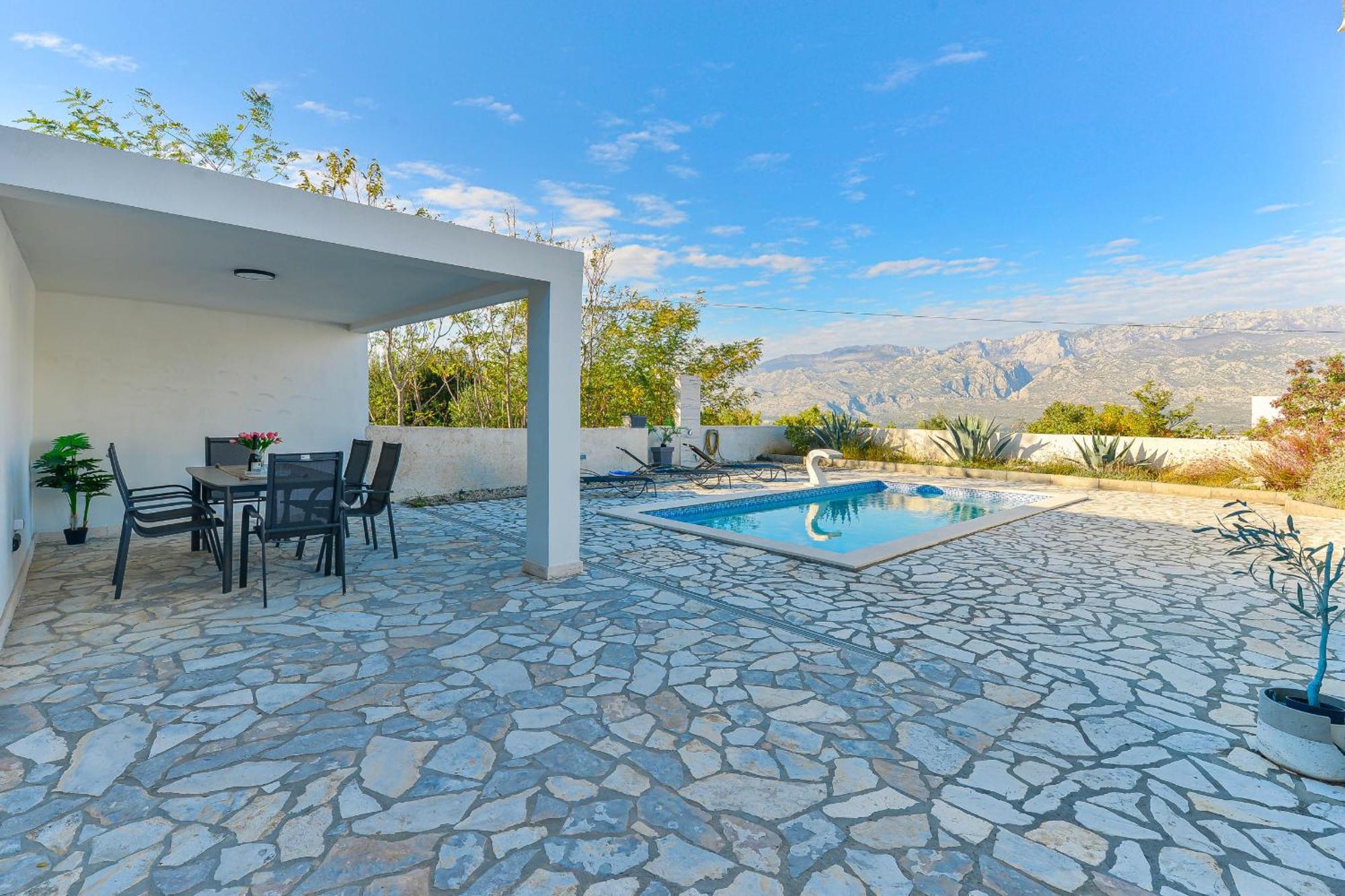 Villa Anna With Pool, Zadar County Vinjerac Exterior photo